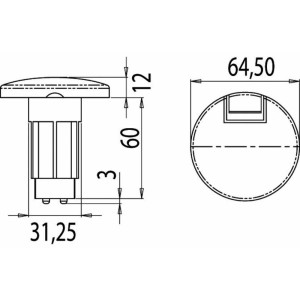 Basetta per aste estraibili - foto 2