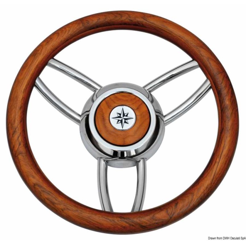 Volante Bliz in acciaio inox lucido - foto 1