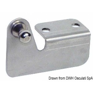 Piastrina di fissaggio versione a squadra a sbalzo - foto 2