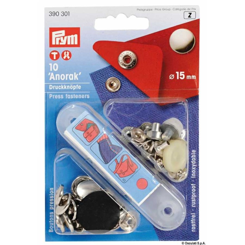 Bottoni in ottone cromato - foto 1