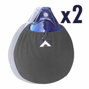 Fender Covers Kit 2 copriparabordi GRIGIO per Polyform serie A