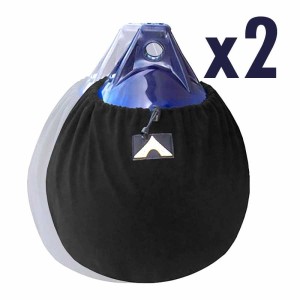 Fender Covers Kit 2 copriparabordi NERO per Polyform serie A