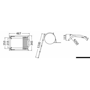 Scaletta a sgancio rapido per gommoni - foto 6