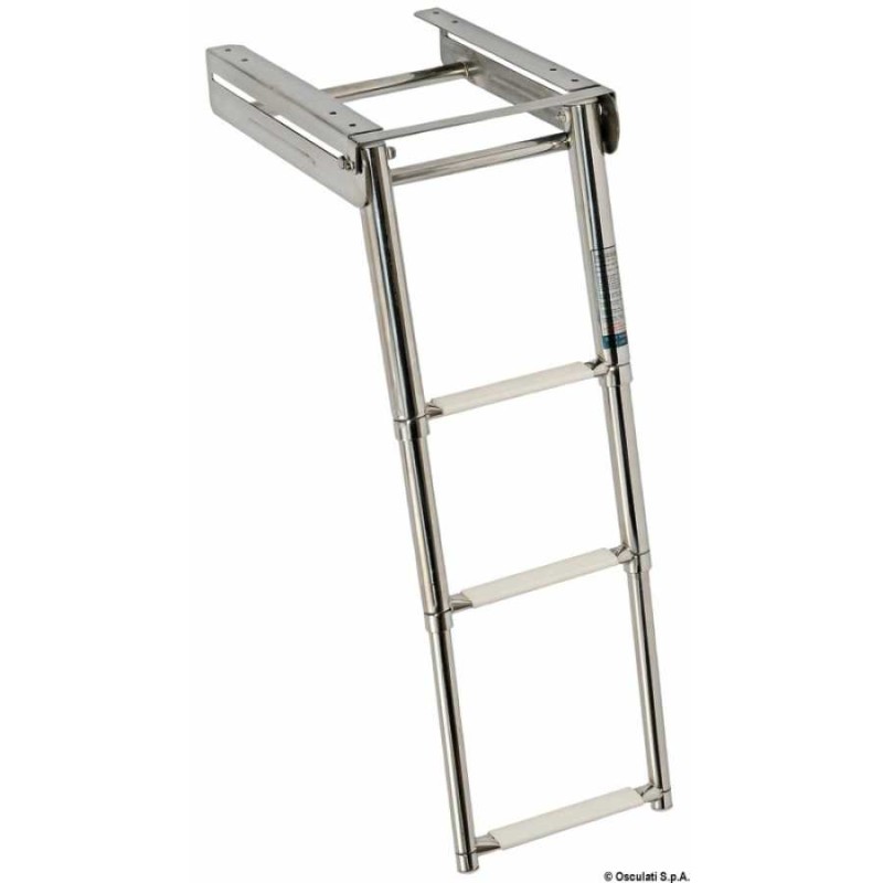 Scaletta da plancetta a scomparsa totale con slitta telescopica - foto 1