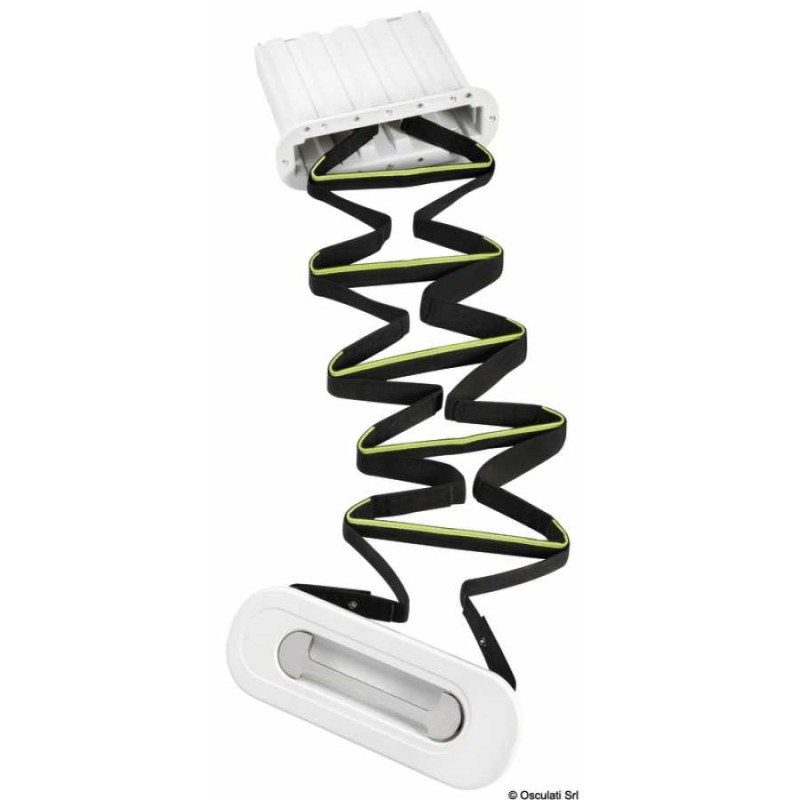 Scaletta di emergenza ad incasso adatta a soddisfare la norma ISO 15085 - foto 1