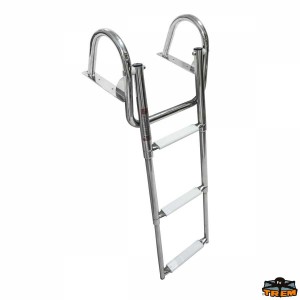 Scaletta telescopica da plancetta con maniglioni - foto 1