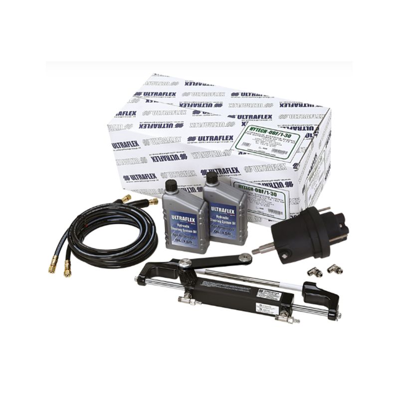 Timoneria Idraulica Ultraflex Hytech Kit con Tubi – Fuoribordo fino a 175 HP - foto 1