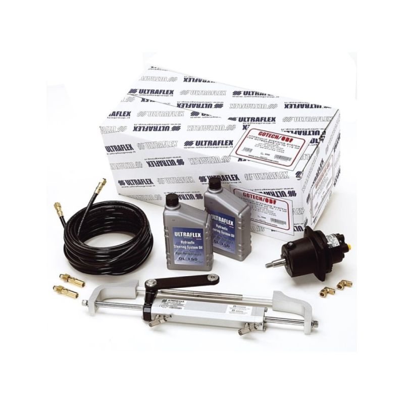 Timoneria Idraulica Ultraflex Gotech OBF Kit con Tubi – Fuoribordo fino a 115 HP - foto 1