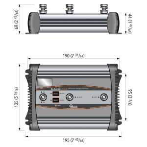 Separatore di carica Quick ECS162 160A MOSFET - foto 2