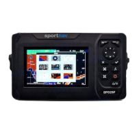 Sportnav SPO25F GPS Plotter Fish Finder 5″ – Chartplotter con Sonar Dual-Freq, GPS interno - foto 2