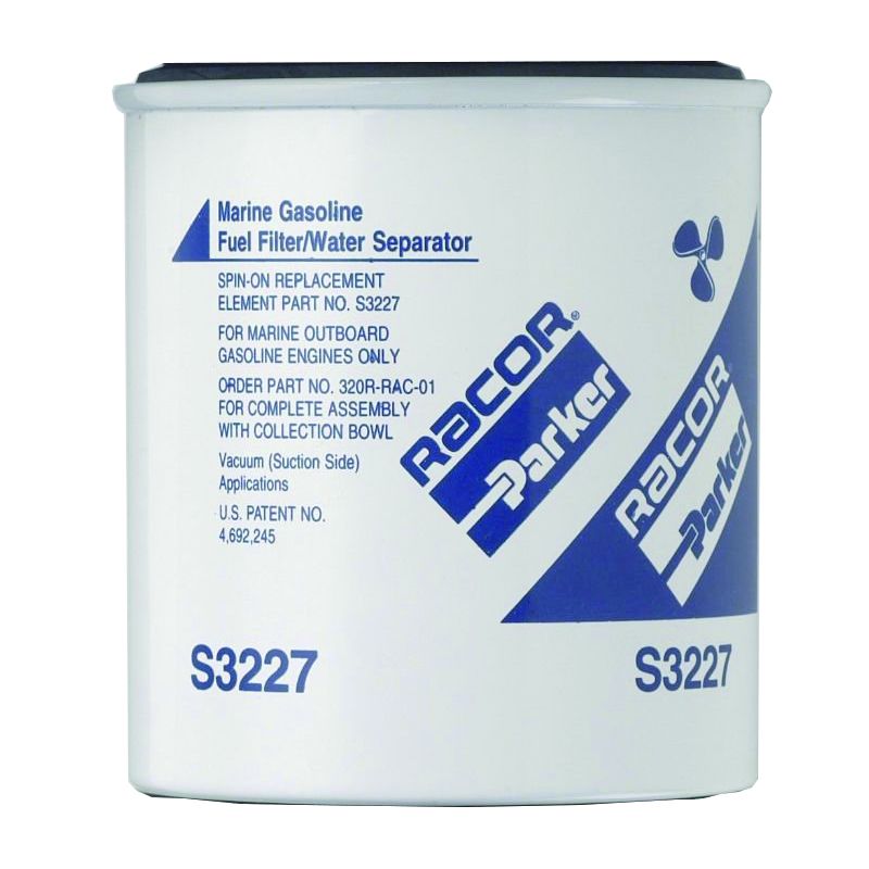 Cartuccia filtro carburante Racor S3227 10 micron – elemento ricambio spin-on separatore acqua carburante - foto 1