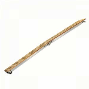 Trem Passerella monotrave pieghevole Poker con carabottino antiscivolo