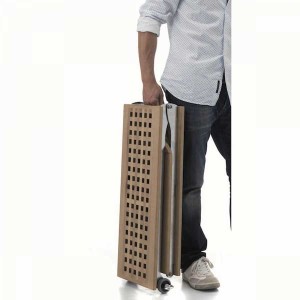 Passerella pieghevole TRIS con carabottino e struttura inox - foto 3