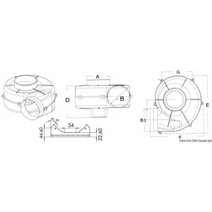 Aspiratore centrifugo per fissaggio con staffa, omologato RINA - foto 3
