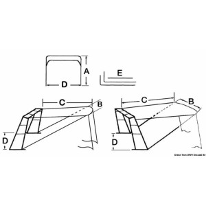 Tendalino telescopico per Roll-Bar in tubo inox o vetroresina - foto 3