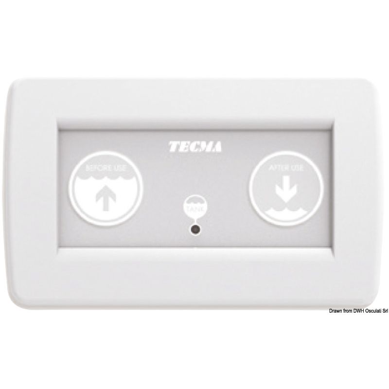 Pannello di controllo Tecma All in One a 2 bottoni. Ricambio per WC elettrici Tecma - foto 1