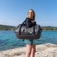 Jobe Borsa da Viaggio Idrorepellente 40 L Grigia – Duffel Bag Waterproof TPU 220026001 - foto 5