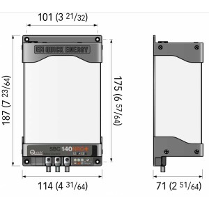 Caricabatteria Quick SBC 140 NRG + FR 12V 12 A - foto 3