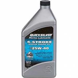 Quicksilver Olio Quicksilver 4 tempi Marine Engine 25W-40