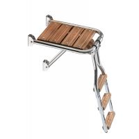 Forniture Nautiche Mini plancetta con scaletta a 3 gradini