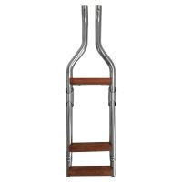 Forniture Nautiche Scaletta a 3 gradini in legno per plancetta 3030437