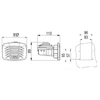 Tromba elettromagnetica SM1C 12v - foto 2