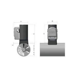 Kit Completo Elica di Prua Max Power CT 45 12V - foto 7