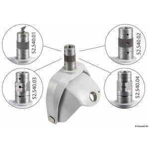 Osculati Campana ricambio piedi poppieri VOLVO