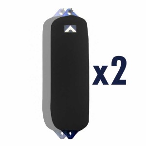 Fender Covers Kit 2 copriparabordi NERO per Polyform serie F