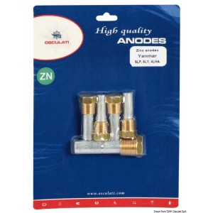 Osculati Kit zinco motori entrobordo Yanmar 6LP/6LY/4LH