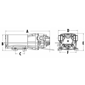 Jabsco Par Max HD autoclave, pompa ad acqua pressurizzata - foto 3