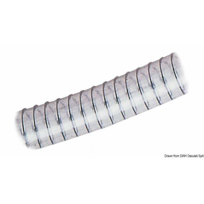 Tubo spiralato classico per servizi sanitari, pompe, ecc - foto 1