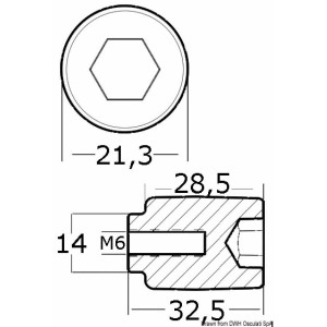 Anodo cilindro 80/225 HP - foto 2