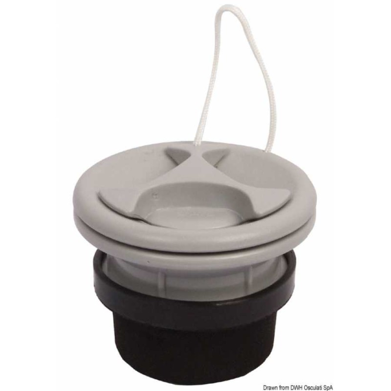 Valvola di gonfiaggio e sgonfiaggio per gommoni - foto 1