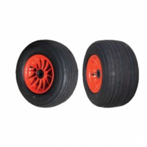 Ruota da sabbia pneumatica a larga sezione - foto 1