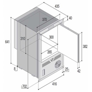 Fabbricatore di ghiaccio Vitrifrigo IM CL OCX2 REFILL  - foto 4