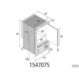 Fabbricatore di ghiaccio Vitrifrigo IM OCX2 INOX - foto 6