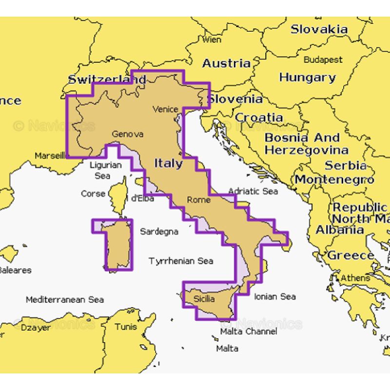 Cartografia Navionics+ REGULAR micro-SD/SD card - foto 1