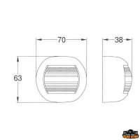 Fanali di via alogeni Orsa Minore 12V bianco