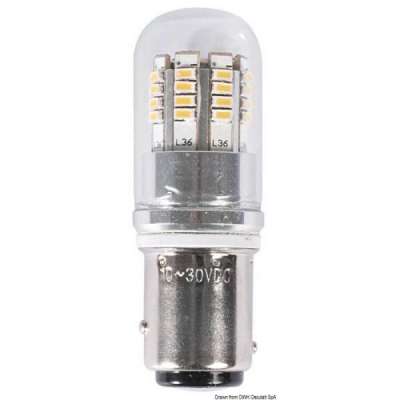 Lampadina LED BAY15D perni disassati per fanali di via