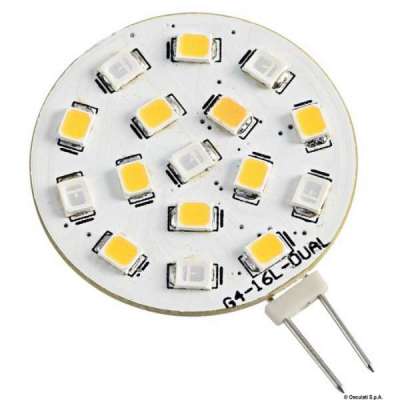 Lampadina LED SMD bicolore zoccolo G4