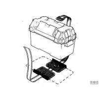 Piastra e Cinghie Fissa Batterie