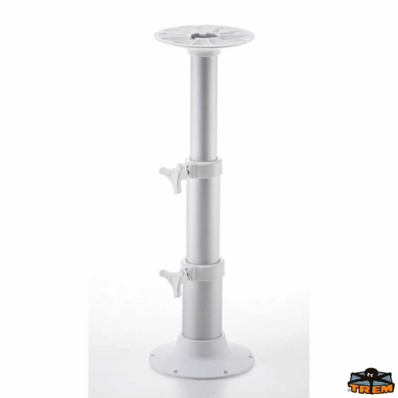 Gamba tavolo tritelescopica in alluminio - foto 1