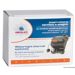 Interruttore termico stagno di protezione per verricello ed elica di prua - foto 4