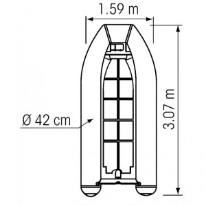 Tender Yacht Scafo In Alluminio - foto 2