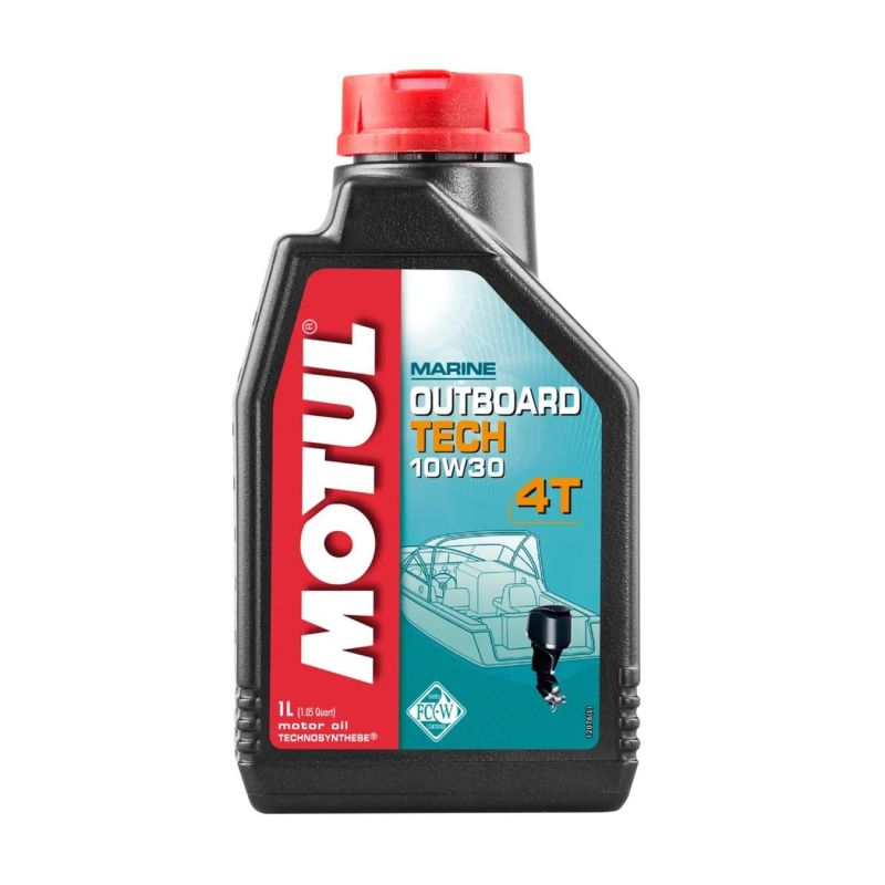 Olio Motore Nautico Motul Outboard Tech 10W30 4T - foto 1
