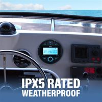 Boss Marine MGR300B Stereo Nautico Bluetooth AM/FM USB AUX Impermeabile IPX5 - foto 4