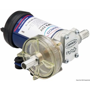 Marco Elettropompa autoadescante con ingranaggi in bronzo per travaso gasolio, antigelo, acqua