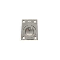 Forniture Nautiche Alzapagliolo ottone cromato mm.40x30