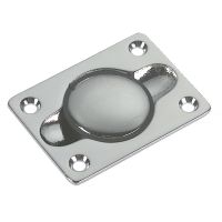 Foresti & Suardi Alzapagliolo a bottone mm.65x48 ottone cromato